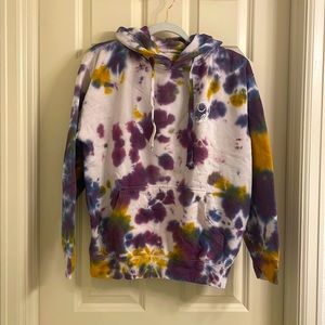 ivory ella tie dye hoodie size l